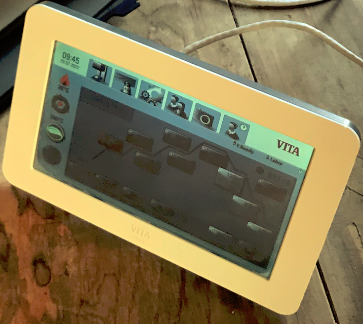 VITA 6000 MS sintering furnace with vPad control panel SW10192